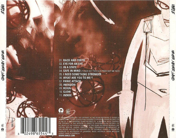 UNKLE : Never, Never, Land (CD, Album)