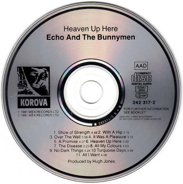 Echo And The Bunnymen* : Heaven Up Here (CD, Album, RE)