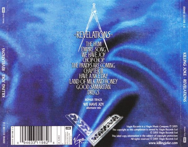 Killing Joke : Revelations (CD, Album, RE, RM, RP, Arv)