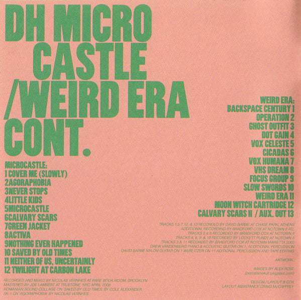 Deerhunter : Microcastle / Weird Era Cont. (2xCD, Album)