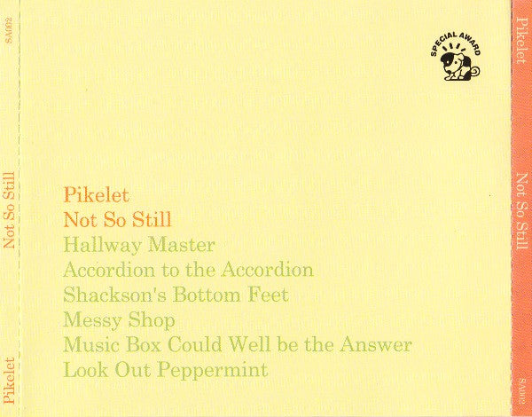 Pikelet : Not So Still (CD, EP)