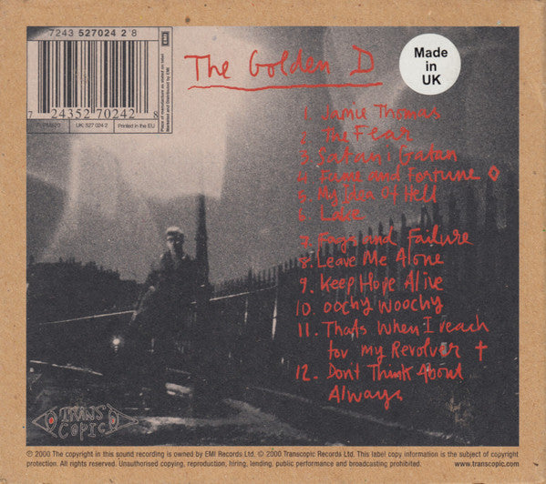 Graham Coxon : The Golden D (CD, Album)