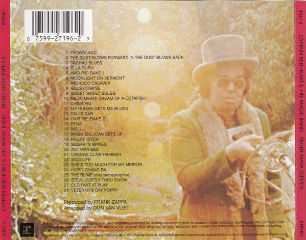Captain Beefheart & His Magic Band* : Trout Mask Replica (CD, Album, RE)