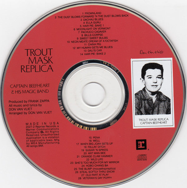 Captain Beefheart & His Magic Band* : Trout Mask Replica (CD, Album, RE)