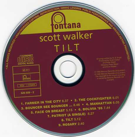 Scott Walker : Tilt (CD, Album)