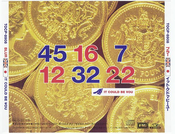 Blur : It Could Be You (CD, Single, S/Edition)