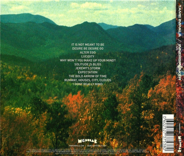 Tame Impala : Innerspeaker (CD, Album, Enh, Dig)