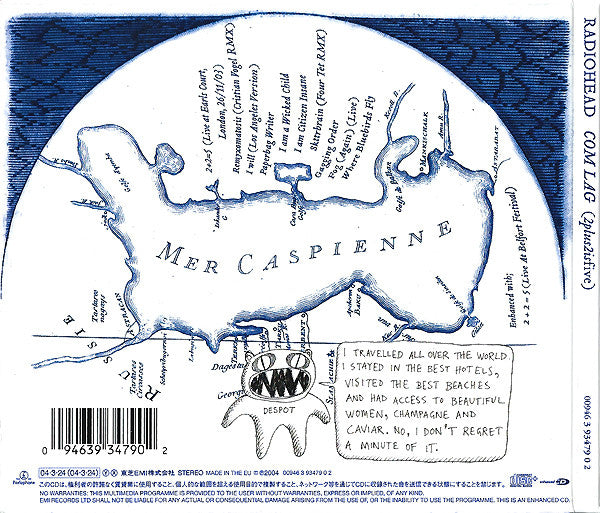 Radiohead : Com Lag (2plus2isfive) (CD, Comp, Enh, RE, Dig)