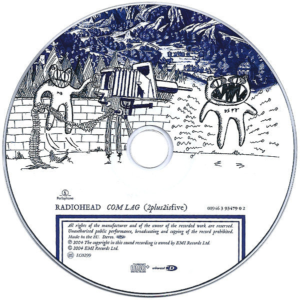 Radiohead : Com Lag (2plus2isfive) (CD, Comp, Enh, RE, Dig)