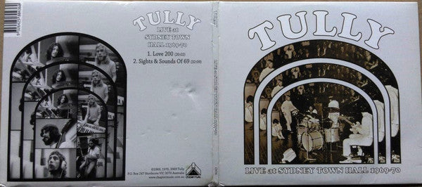 Tully (2) : Live At Sydney Town Hall 1969-70 (CD, Comp)
