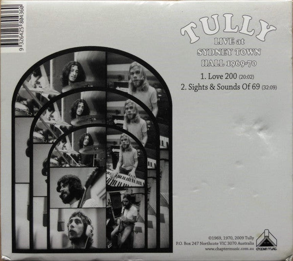 Tully (2) : Live At Sydney Town Hall 1969-70 (CD, Comp)