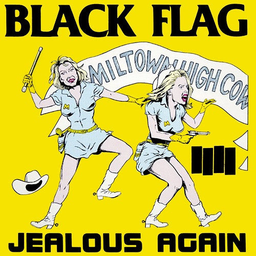 Black Flag : Jealous Again (12", EP, RP)