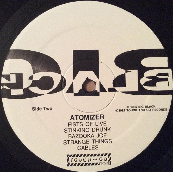 Big Black : Atomizer (LP, Album, RE, RM)