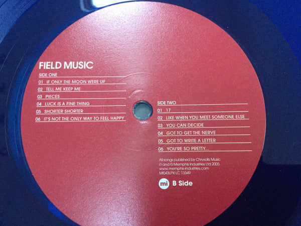 Field Music : Field Music (LP, Album, RSD, RE, Blu)