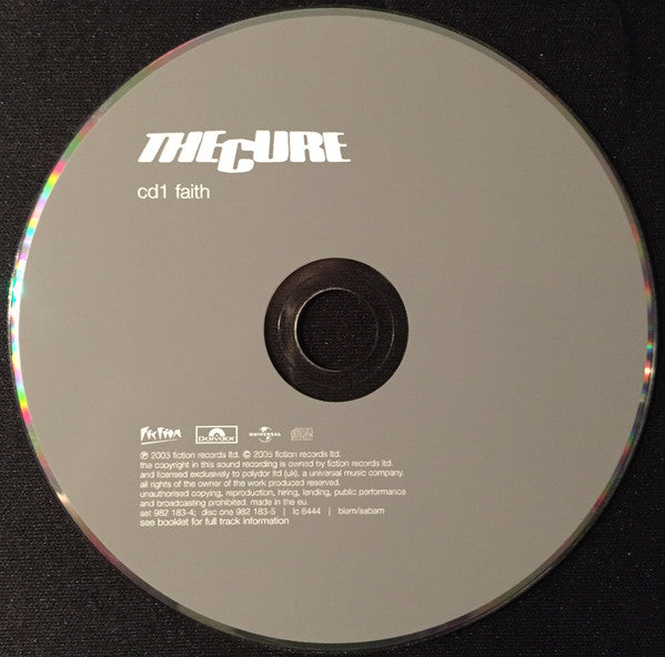 The Cure : Faith (CD, Album, RE, RP + CD, Comp, RP + Dlx, RM, Dig)