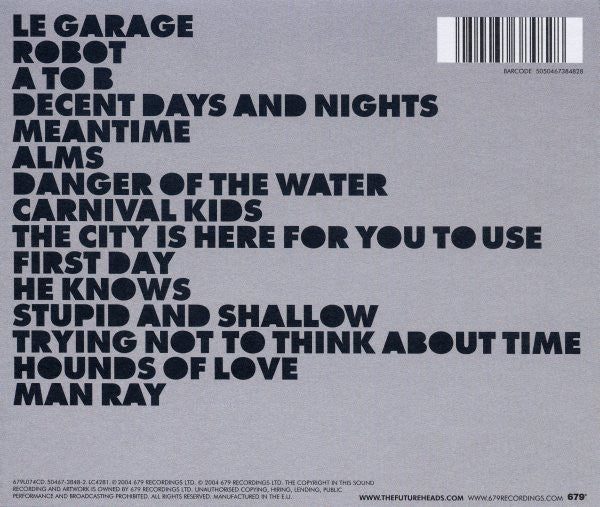 The Futureheads : The Futureheads (CD, Album)