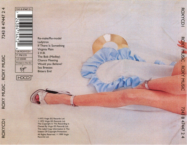 Roxy Music : Roxy Music (HDCD, Album, RE, RM)