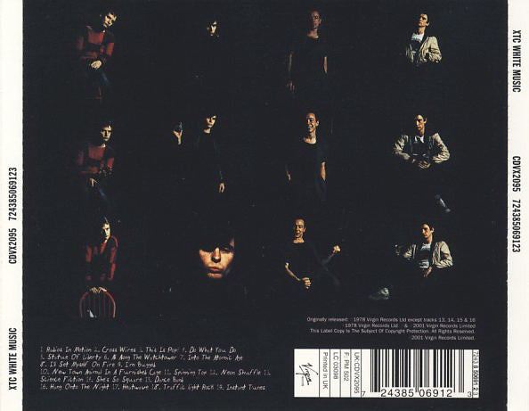 XTC : White Music (CD, Album, RE, RM, EMI)