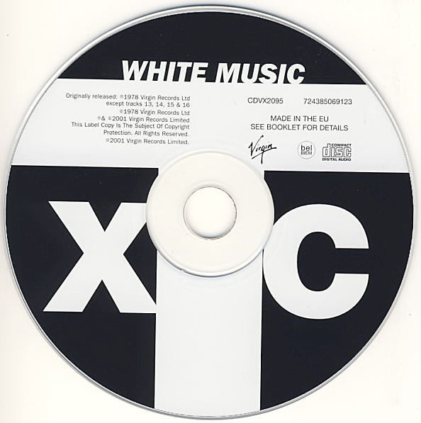 XTC : White Music (CD, Album, RE, RM, EMI)