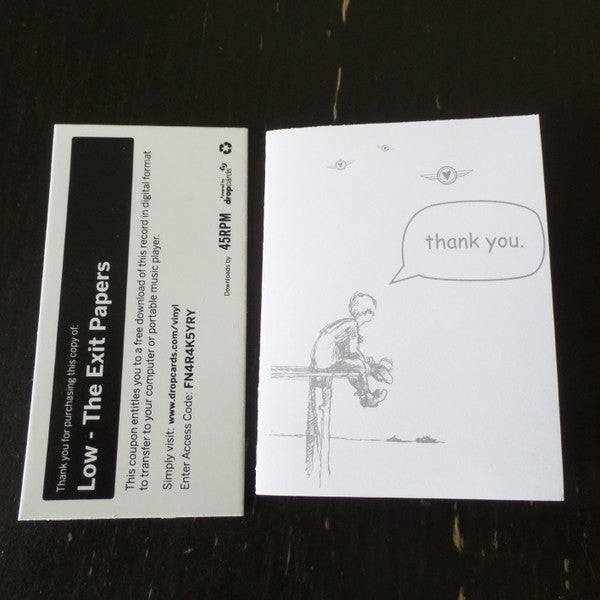 Low : The Exit Papers (A Soundtrack By Low) (LP, RE)