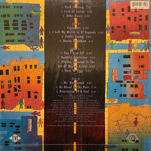 A Tribe Called Quest : People's Instinctive Travels And The Paths Of Rhythm (2xLP, Album, RE, RM)