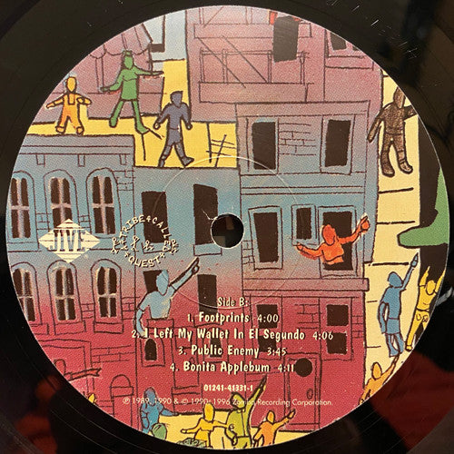 A Tribe Called Quest : People's Instinctive Travels And The Paths Of Rhythm (2xLP, Album, RE, RM)