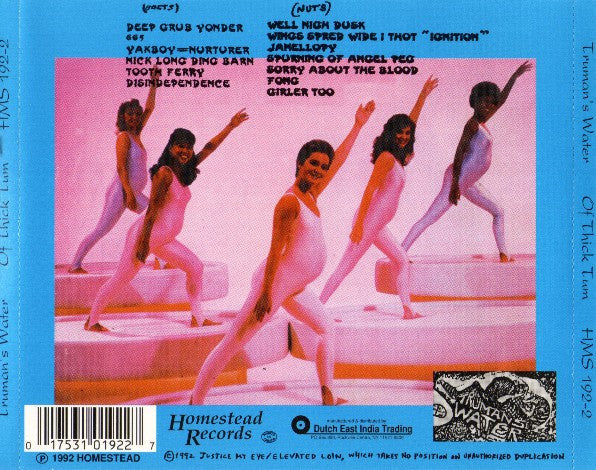 Trumans Water : Of Thick Tum (CD, Album)