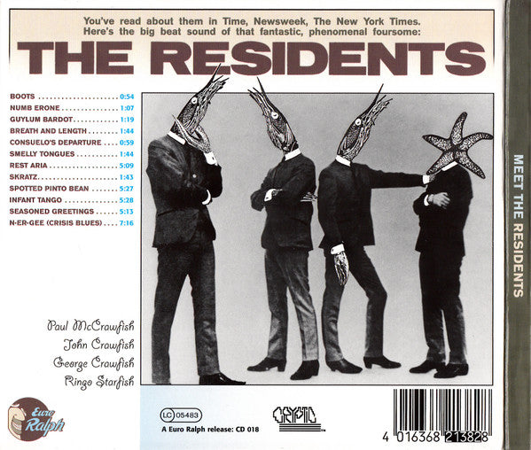 The Residents : Meet The Residents (CD, Album, RE, RM, Dig)