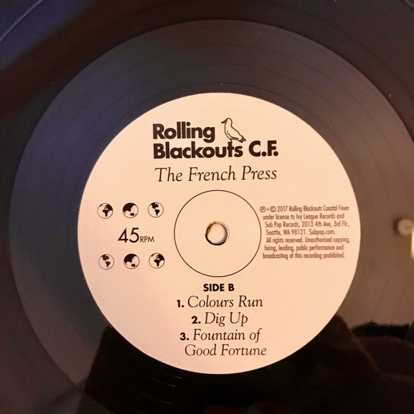 Rolling Blackouts C.F.* : The French Press (12", EP)